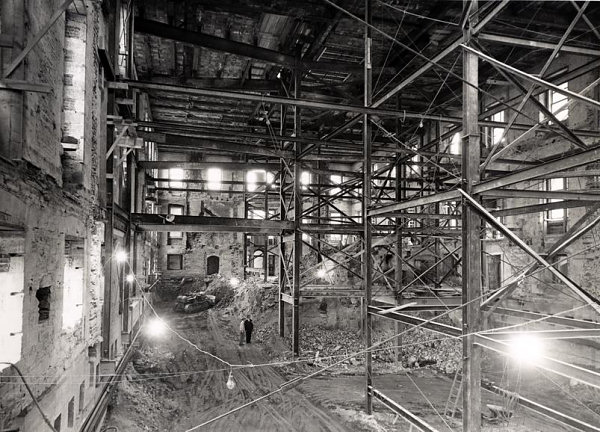 Rebuilding the Interior Walls of the White House