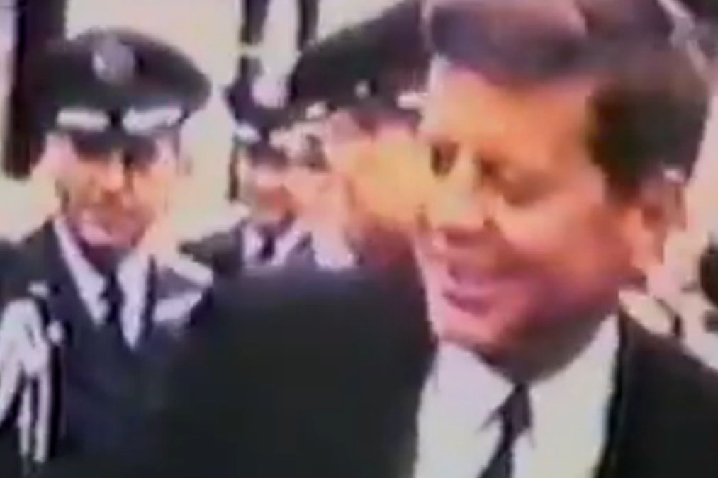 JFK Video Clip Made Public for First Time